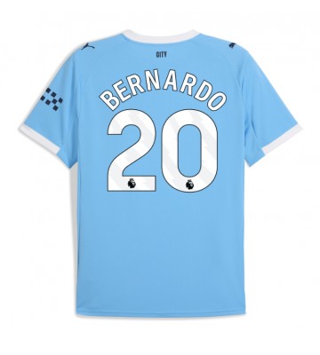 Manchester City Bernardo Silva #20 Hjemmebanetrøje 2025-26 Kortærmet